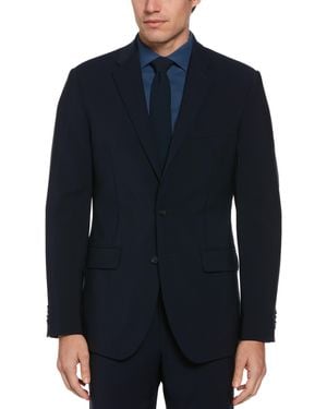Perry Ellis Textured Suit Jacket - Blue