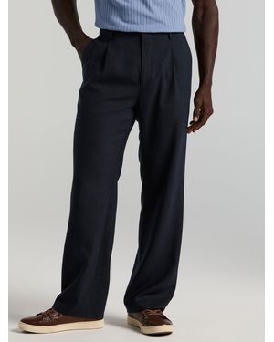 slim fit dress slacks Slim Fit Solid Cotton Blend Suit Pant – Perry Ellis main image 1