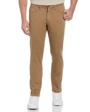 Perry Ellis Slim Fit Anywhere Pant - Natural