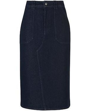 DAY.LIKE Jeansrok Riemlussen Van - Blauw