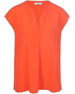 Peter Hahn Bluse, , gr. 36, kunstfaser - Orange