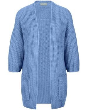 include Strickjacke 3/4-Arm - Blau