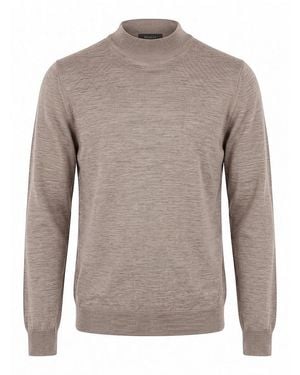 Maerz Pullover Stehkragen - Grau