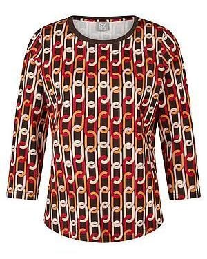 Rabe Shirt Ronde Hals Van - Rood