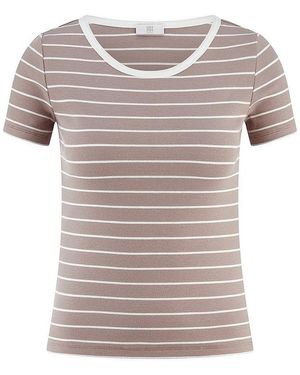Riani Rundhals-Shirt - Grau