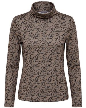 Basler Rollkragen-Shirt - Braun