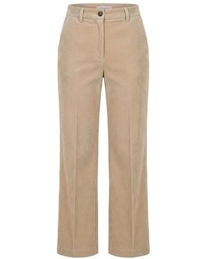 Fadenmeister Berlin Wide Fit-Cord-Hose - Natur
