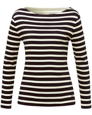 Basler Ringel-shirt - Schwarz