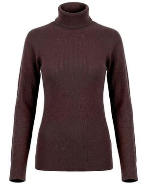 St. Emile Rollkragen-Pullover - Lila
