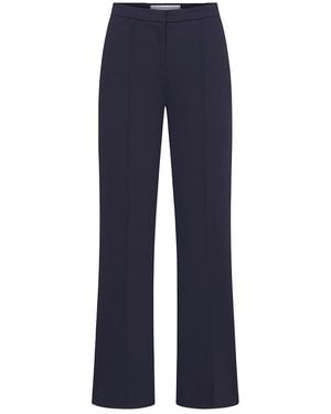 RAFFAELLO ROSSI Straight Fit-Hose Modell Dora Flared - Blau
