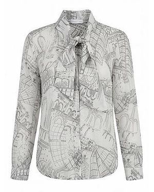 St. Emile Blouse Van - Grijs