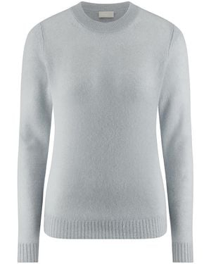 include Rundhals-Pullover - Grau