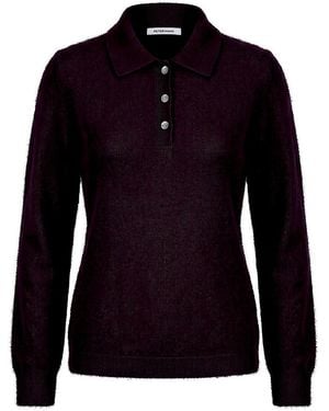 Peter Hahn Polo-Pullover - Blau