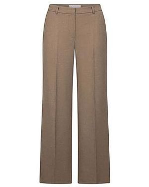 RAFFAELLO ROSSI Wide Fit-Broek Van - Bruin