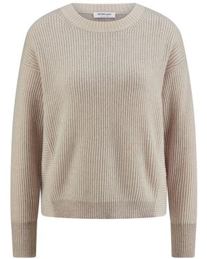 Peter Hahn Rundhals-Pullover Aus Kaschmir - Natur