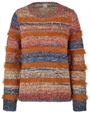 Rabe Rundhals-pullover - Orange