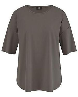 Riani Shirt Ronde Hals Van - Grijs