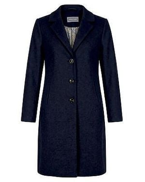 White Label Lange Jas Van - Blauw