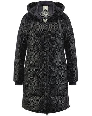 Green Goose Steppmantel - Schwarz