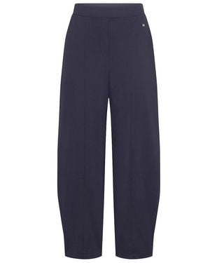 RAFFAELLO ROSSI Modern fit-7/8-jersey-hose - Blau