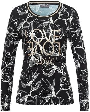 Basler Longshirt - Schwarz