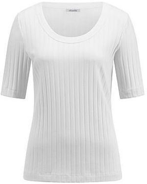 efixelle Shirt Ronde Hals Van - Wit
