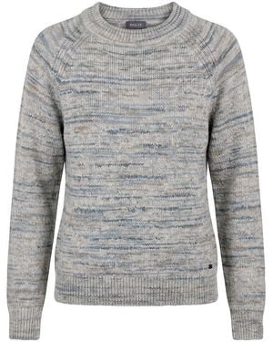 Basler Pullover Rundhals-Ausschnitt - Grau