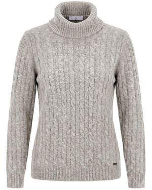 Emilia Lay Rollkragen-Pullover - Grau