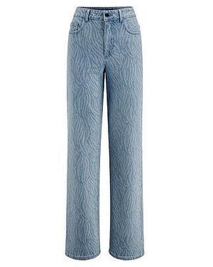 Peter Hahn Regular Fit-Jeans Pasvorm Cornelia Van - Blauw