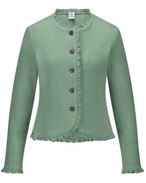 hammerschmid Strickjacke Marwang, Gr. S - Grün