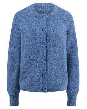Peter Hahn Vest Ronde Hals Van - Blauw