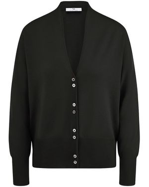 Peter Hahn Strickjacke - Schwarz