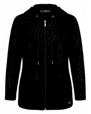 Emilia Lay Sweatjacke - Schwarz