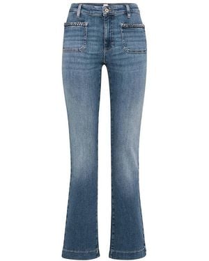 Brax Bootcut Fit-Jeans Modell Mary Boot - Blau