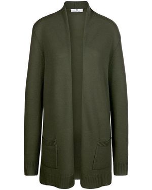 Peter Hahn Cardigan Aus 100% Schurwolle - Grün