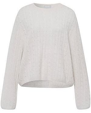 include Trui Ronde Hals 100% Kasjmier Van - Wit