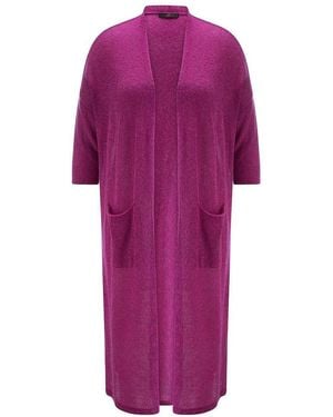Emilia Lay Strickmantel - Lila