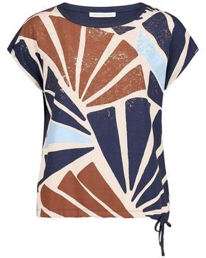 BETTY&CO Rundhals-Shirt - Blau