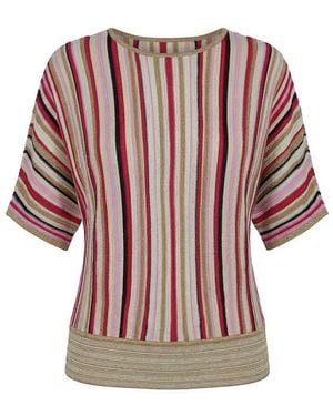 St. Emile Rundhals-pullover - Rot
