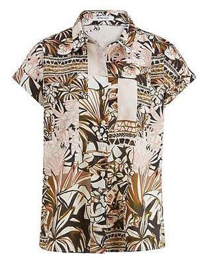 Peter Hahn Blouse Van - Bruin
