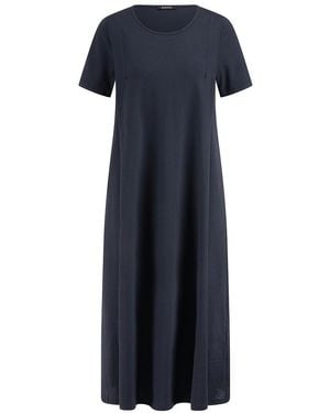Peter Hahn Jersey-Kleid - Blau
