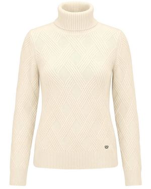 Fadenmeister Berlin Rollkragen-Pullover - Natur