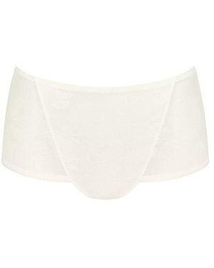 Triumph Maxi-Slip Wild Rose Sensation - Weiß