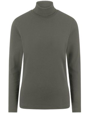 Peter Hahn Rollkragen-Shirt - Grün