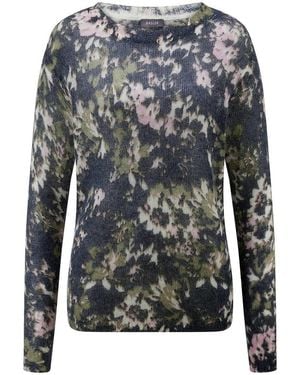Basler Rundhals-Pullover, Gr. S - Grau