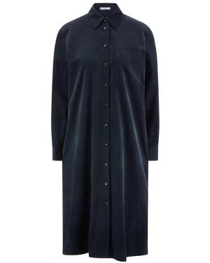 DAY.LIKE Cord-Kleid - Blau