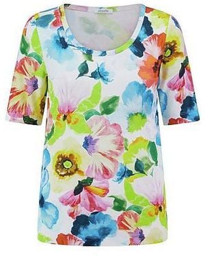 efixelle Shirt Ronde Hals Van - Blauw