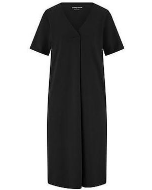 Green Cotton Jurk Lotta Van - Zwart