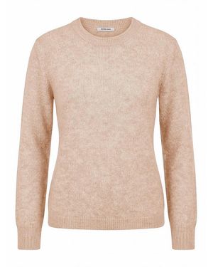 Peter Hahn Rundhals-Pullover - Natur