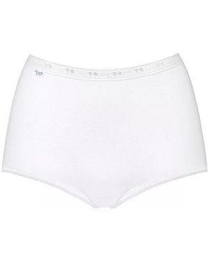 Sloggi Maxislip basic+ maxi c4p im 4er-set - Weiß